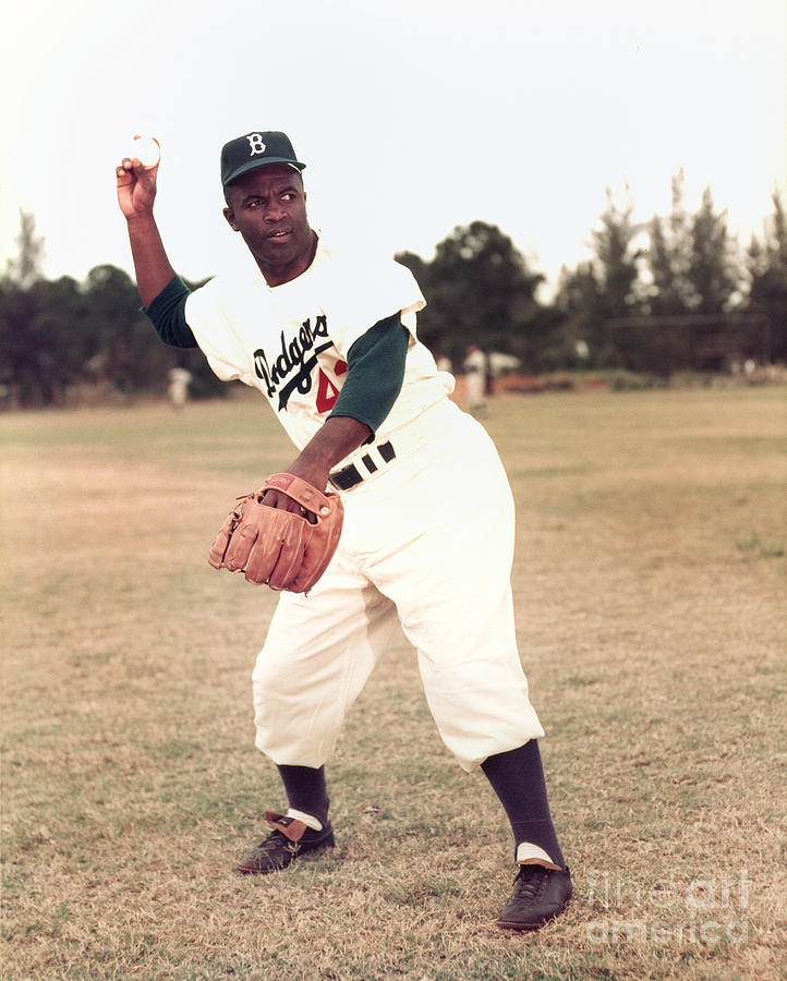 Jackie Robinson Photograph by Kidwiler Collection