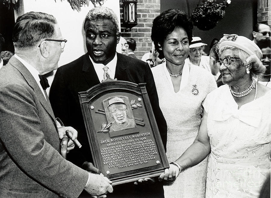 Jackie Robinson Photograph by National Baseball Hall Of Fame Library