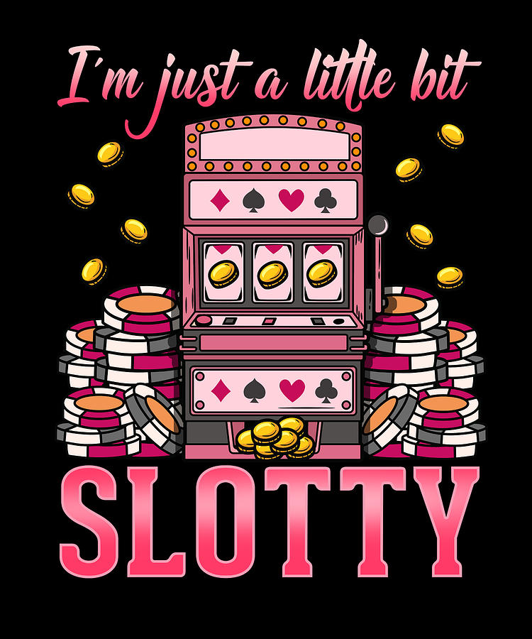 Jackpot Slot Machine design Im Just A Little Bit Slotty Digital Art by ...