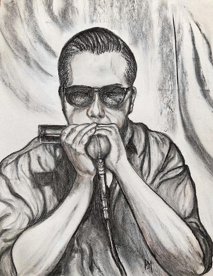 Musician Drawing - Jackson Allen by Pete Maier