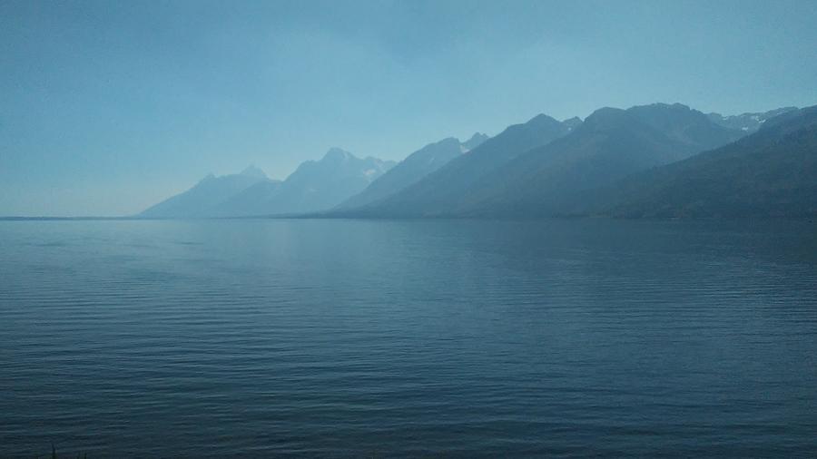 Jackson Lake and the Tetons Photograph by Christopher J Kirby