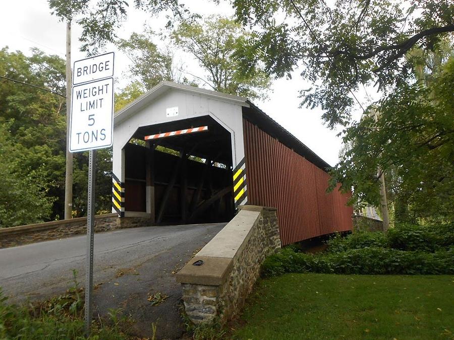 Jackson Sawmill Covered Bridge Photograph by Charlotte Gray - Fine Art ...