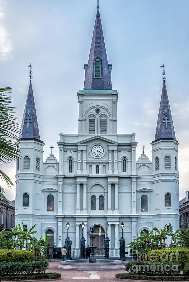 Jackson Square and St. Louis Cathedral NOLA Photograph by Kathleen K Parker