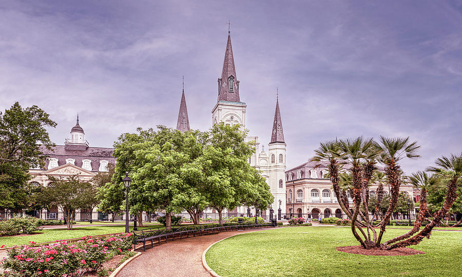 Jackson Square Photograph by James Woody