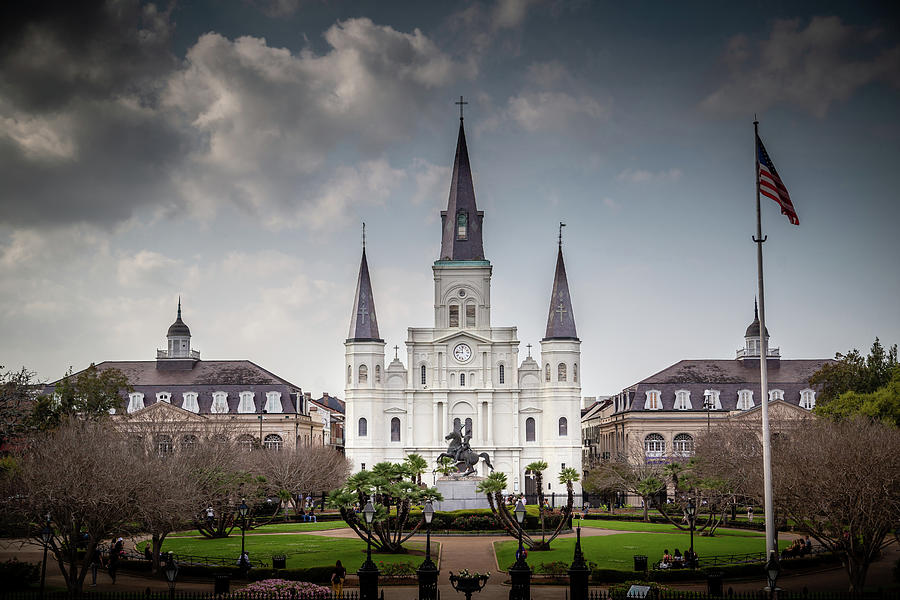 Jackson Square New Orleans  2 Photograph by Bryan Moore