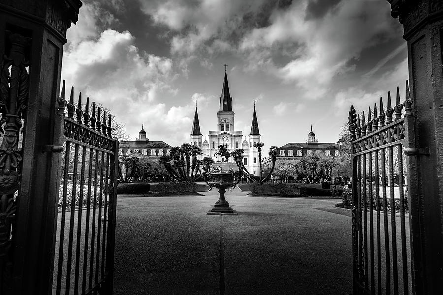 Jackson Square New Orleans  Photograph by Bryan Moore