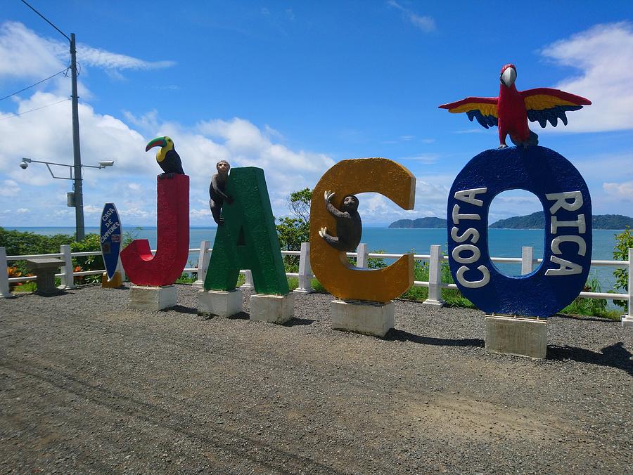 Jaco Beach Creative Sign Photograph by Jonathan Doyle | Fine Art America