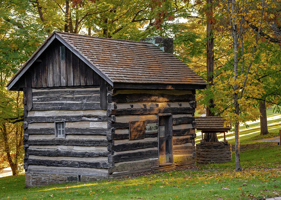 Jacob Beam Cabin 1782 Photograph by Holly April Harris - Pixels