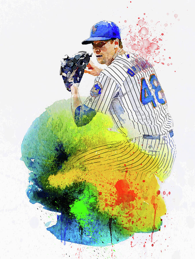 Jacob Degrom Framed Art Prints