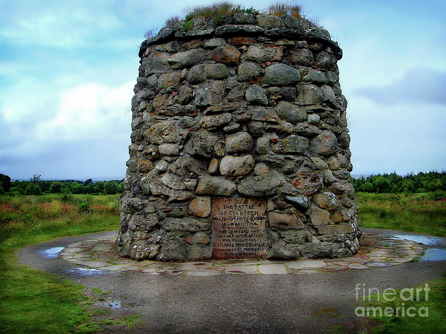 Jacobite Memorial Cairn - Culloden Moor Photograph by Yvonne Johnstone