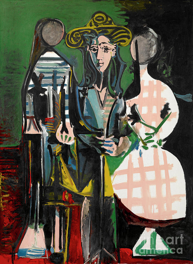 Jacqueline Roque Painting by Pablo Picasso - Fine Art America