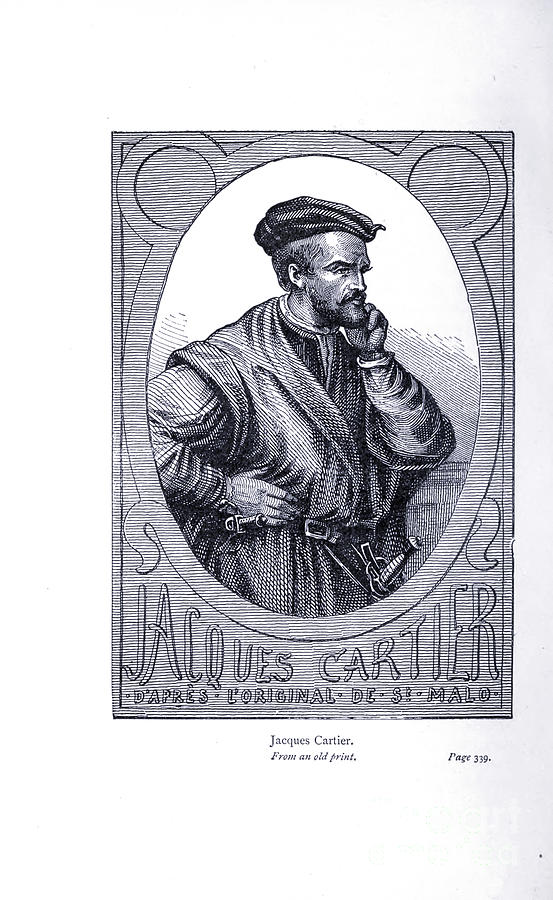 Jacques Cartier x5 Drawing by Historic illustrations Fine Art America