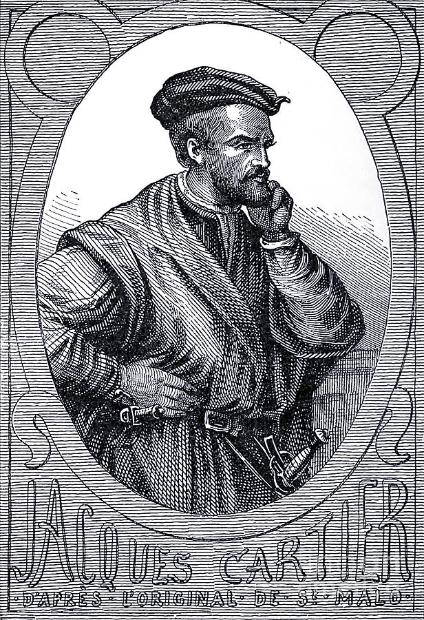 Jacques Cartier y4 Drawing by Historic Illustrations Fine Art America