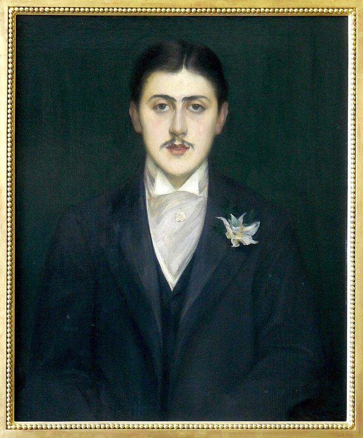 Vintage Painting - Jacques-emile Blanche - Marcel Proust by Les Classics