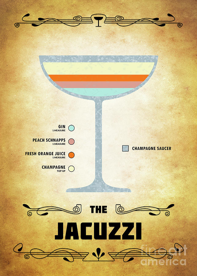 Jacuzzi Cocktail - Classic Digital Art by Bo Kev
