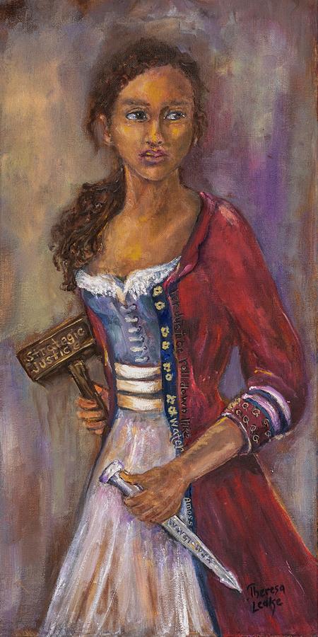 Jael, The Patriot Painting by M Theresa Leake