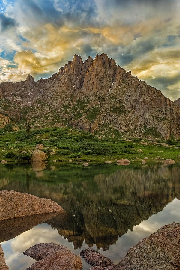 Jagged Mountain No. 1 Photograph by Ron Martin