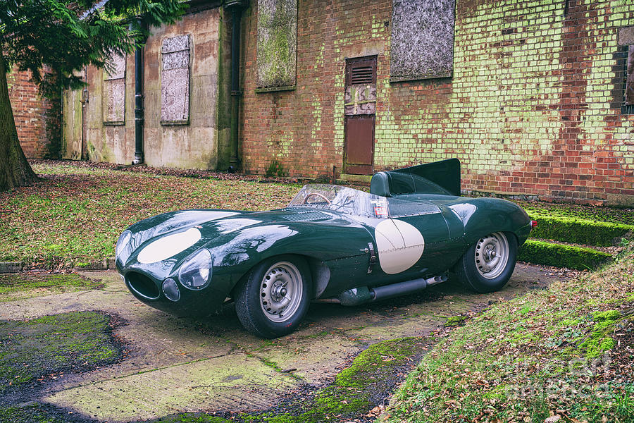 Jaguar D Type Replica Car Photograph by Tim Gainey