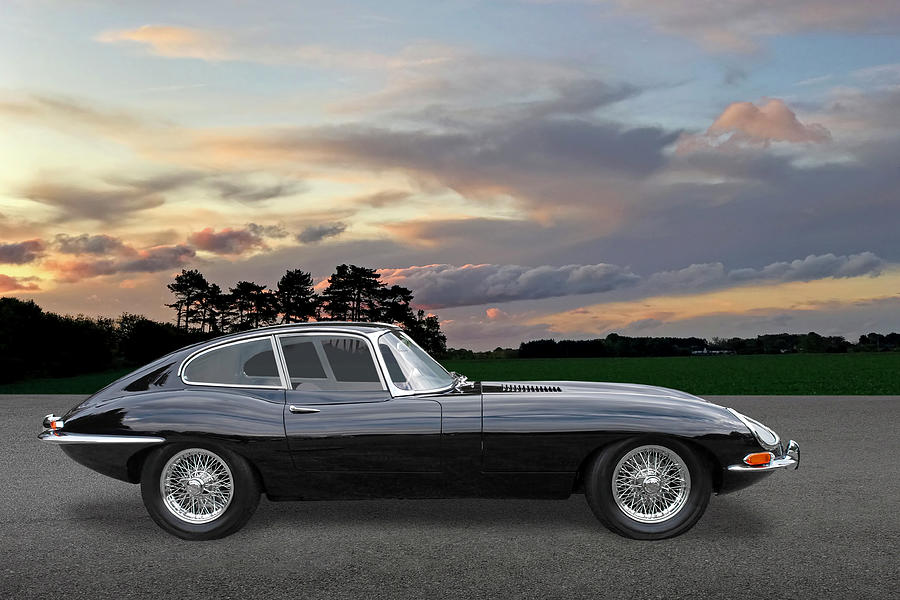 Jaguar E-Type Coupe 1966 Photograph by Gill Billington