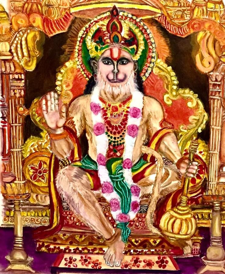 jai hanuman painting