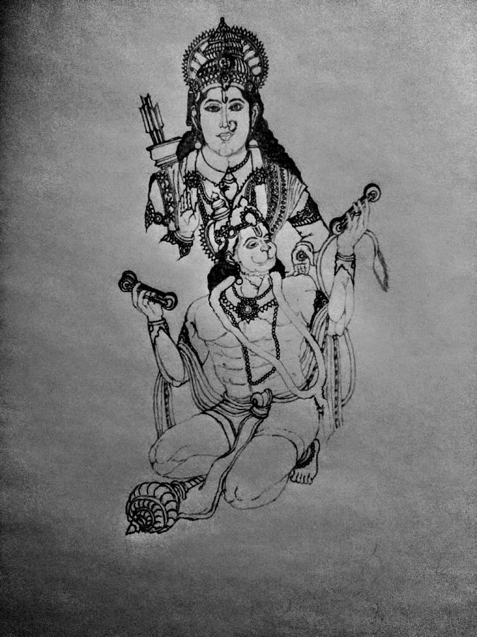 Lord Ram Sketches HD wallpaper  Peakpx