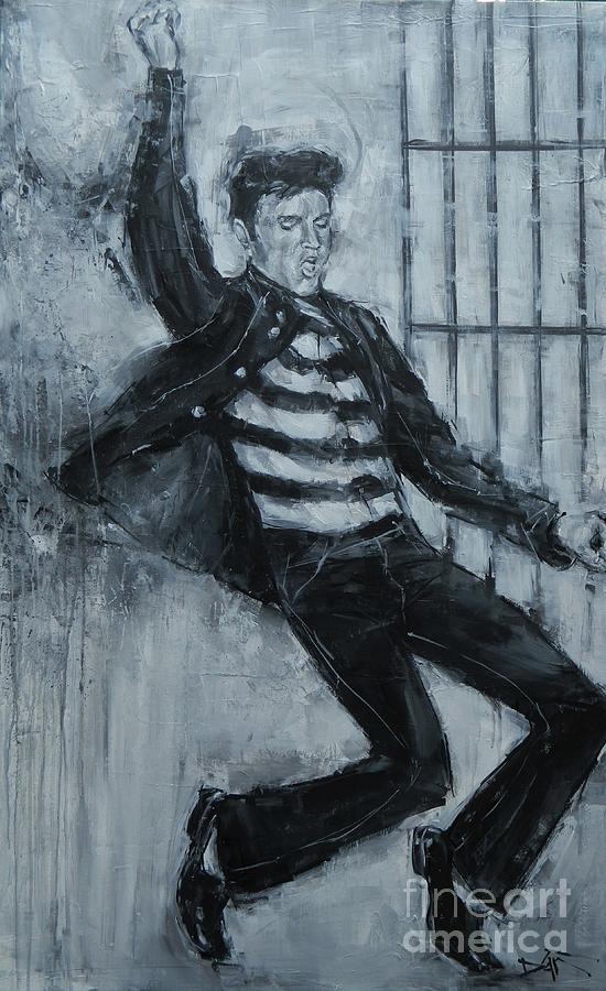 Jailhouse Rock Painting by Dan Campbell