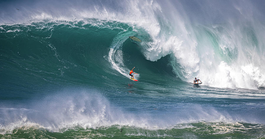 Jake Maki, Landon McNamara board seen in Barrel and Eli Olson ...