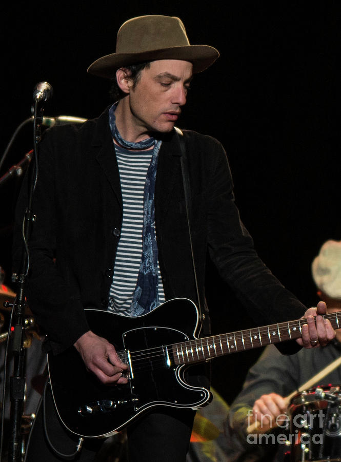Jakob Dylan with The Wallflowers Photograph by David Oppenheimer