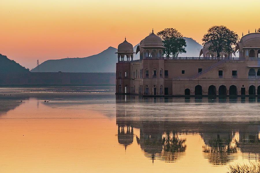 Jal Mahal Lake Palace Jaipur India Photograph By Michael Weiser