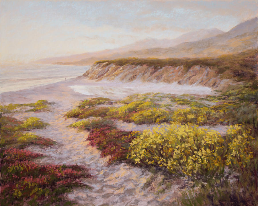 Jalama Beach Painting by Jim Tyler