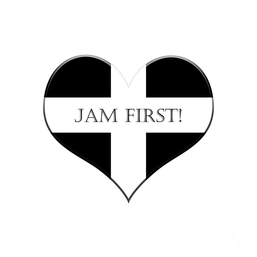 Jam First Heart Digital Art by Terri Waters