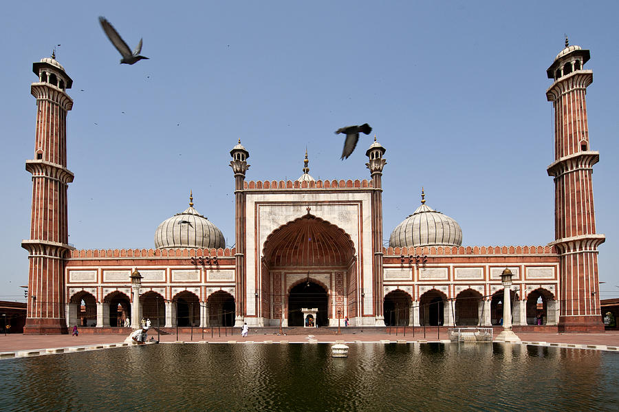 Jama Masjid, Delhi Photograph by Kampee Patisena