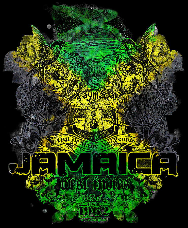 Jamaican Patriot in colour Digital Art by Christopher Cox