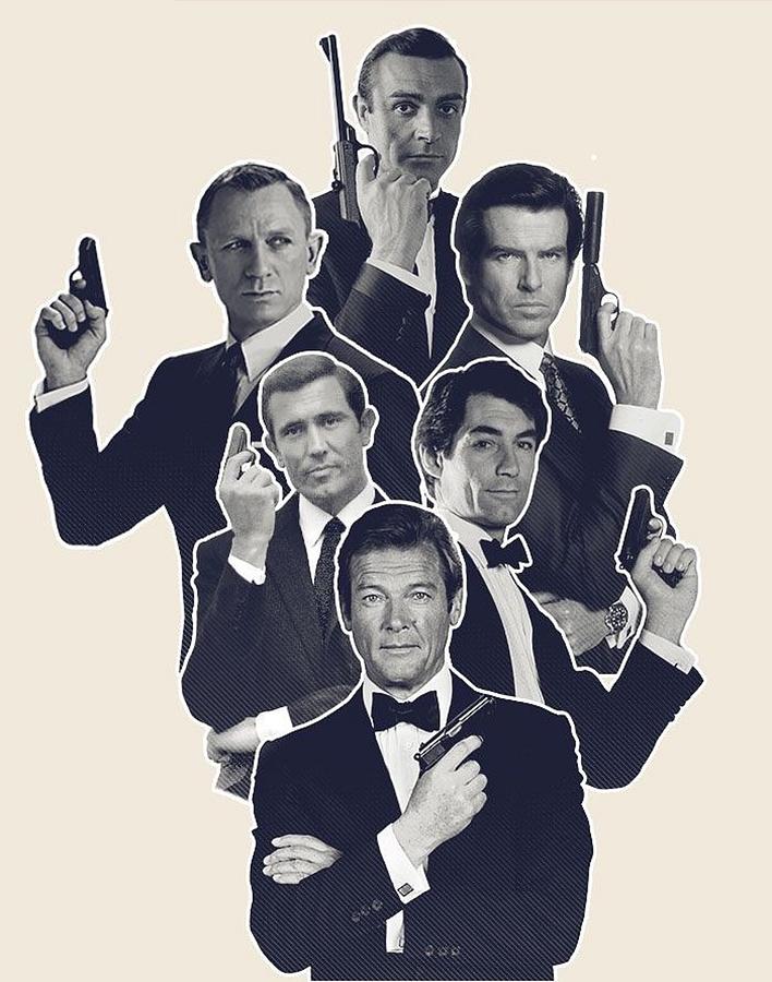 James Bond Digital Art by Andi Pras - Fine Art America