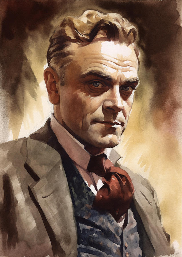 James Cagney 01 Digital Art by Thuy Dinh Thi - Fine Art America