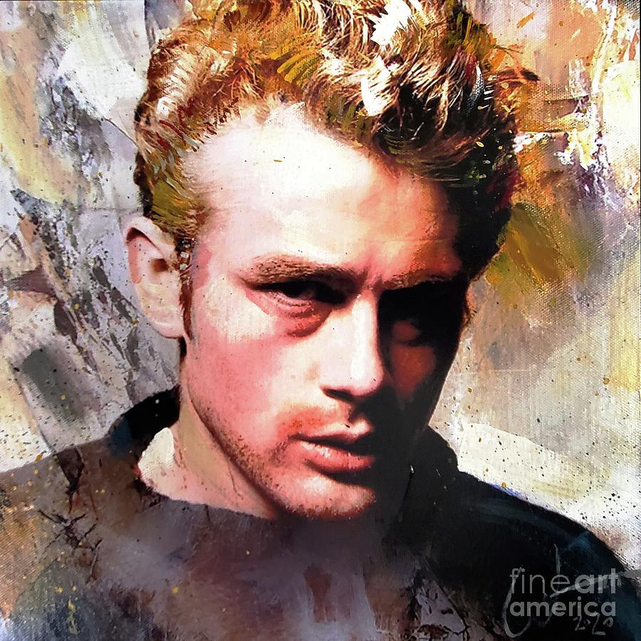 James Dean No.2 Mixed Media by William Smith - Fine Art America