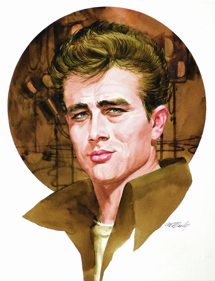 James Dean Painting by Tom McNeely