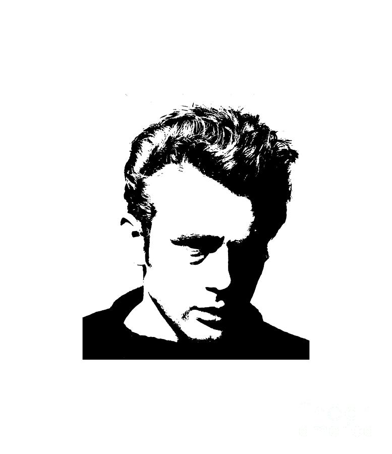 James Dean Digital Art by Velhas Sanr | Fine Art America