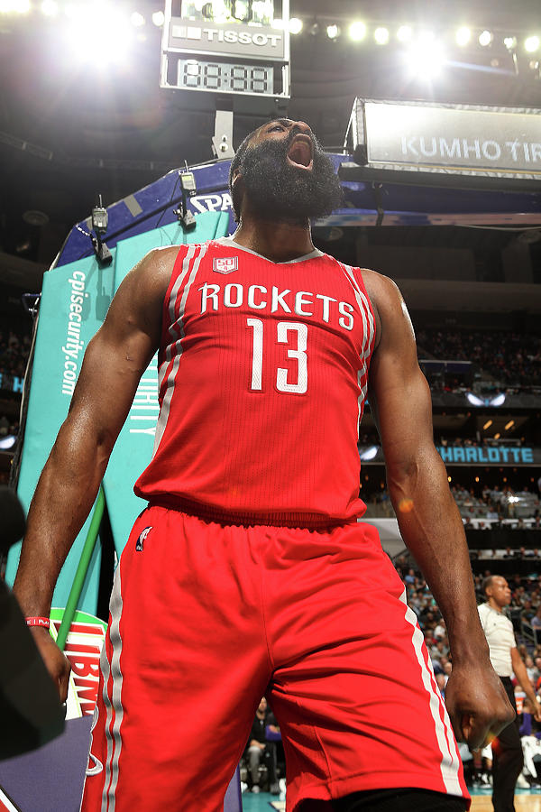 James Harden Photograph by Kent Smith
