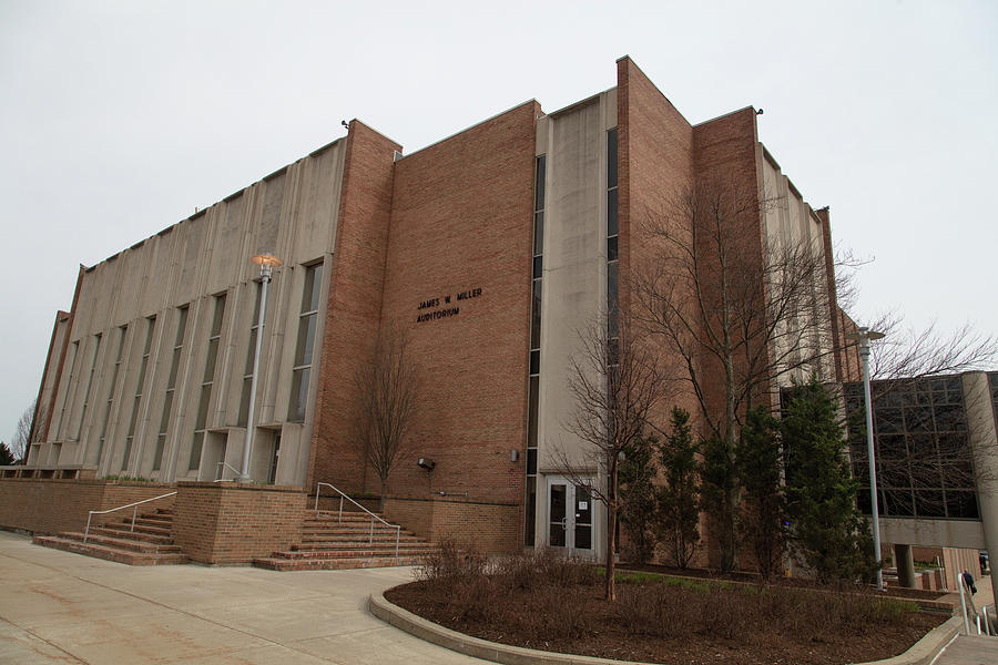 James M. Miller Auditorium at Western Michigan University Photograph by Eldon McGraw
