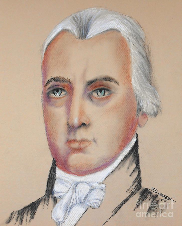 James Madison Drawing by Jayne Somogy Fine Art America