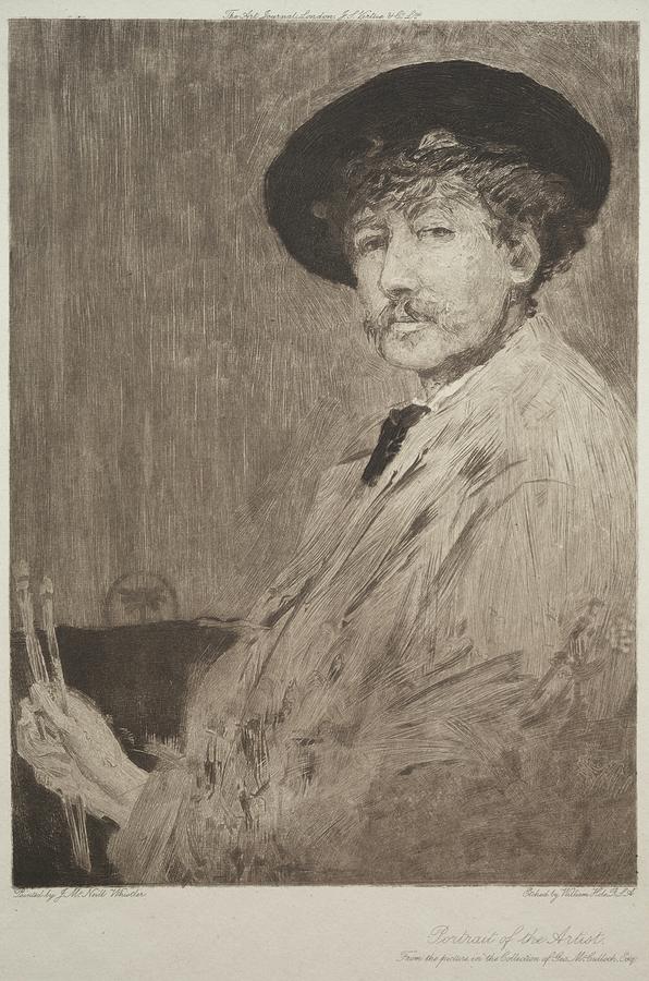James McNeill Whistler 1897 William Brassey Hole  Painting by MotionAge Designs