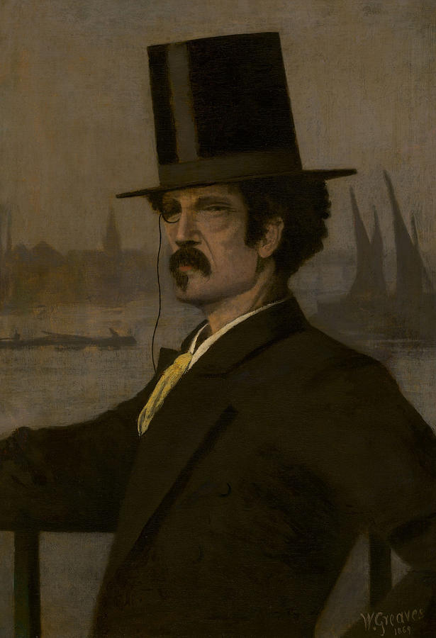 James McNeill Whistler Painting by Walter Greaves