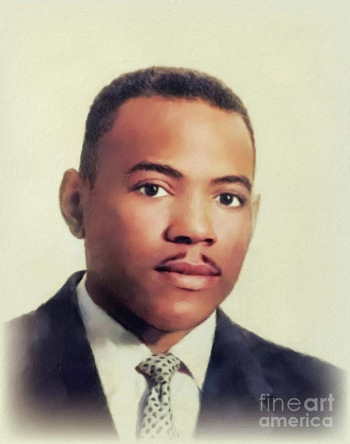 Portrait Painting - James Meredith, Civil Rights by Esoterica Art Agency