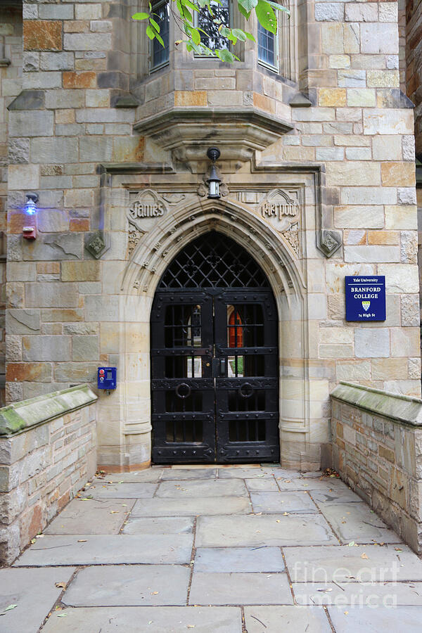 James Pierpont Doorway Yale University 3564 Photograph