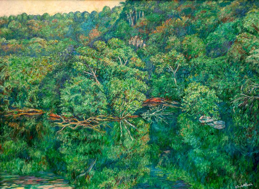 James River Moment Painting by Kendall Kessler
