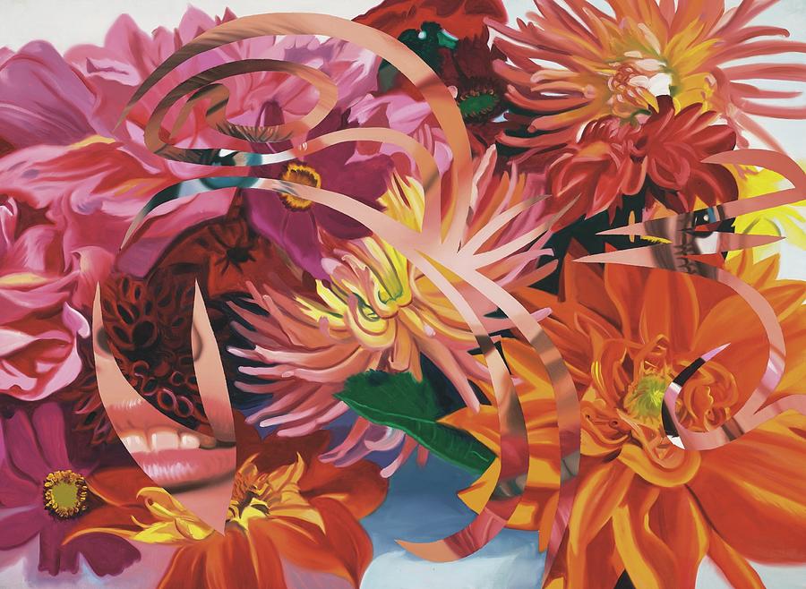 James Rosenquist Untitled Painting By Dan Hill Galleries Pixels   James Rosenquist Untitled Dan Hill Galleries 