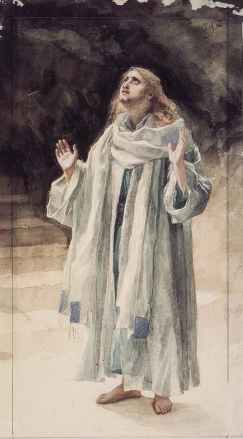 James Tissot - Saint John the Evangelist Painting by Les Classics ...