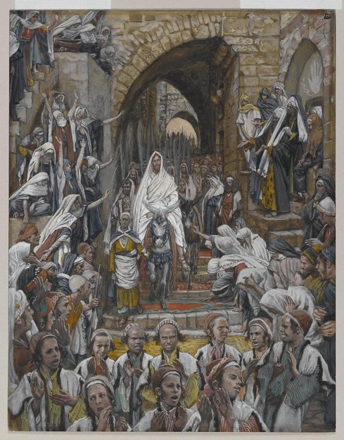 James Tissot The Procession in the Streets of Jerusalem Le