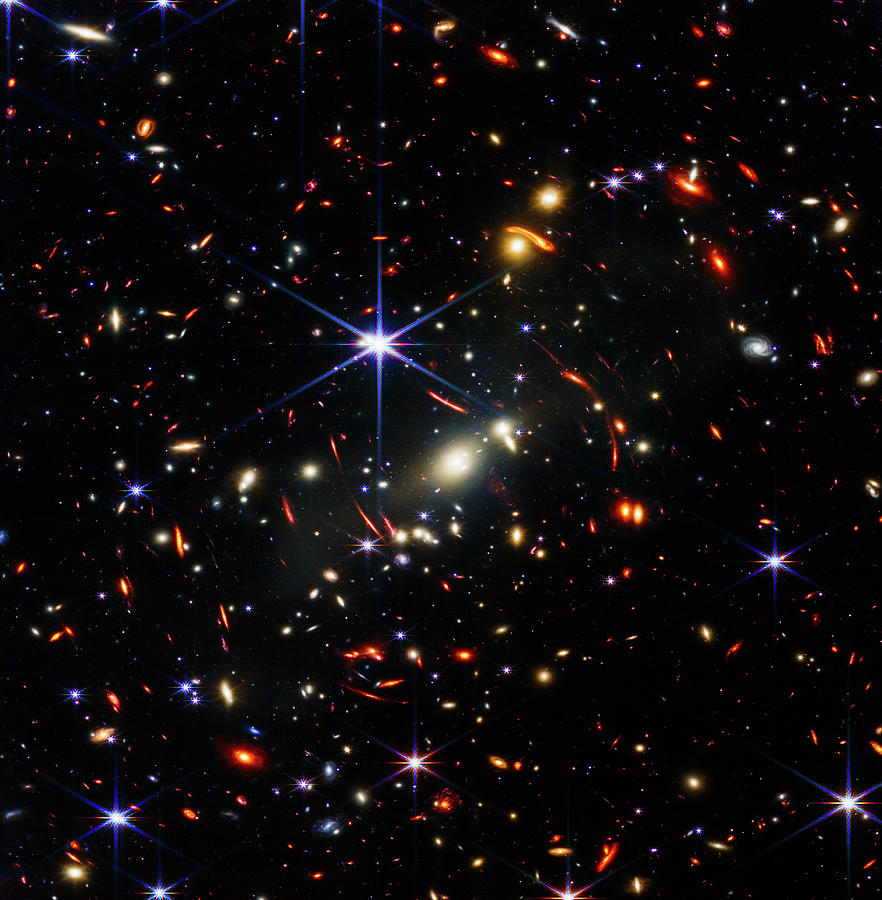 James Webb Telescope - Deep Field Image Photograph by Ram Vasudev